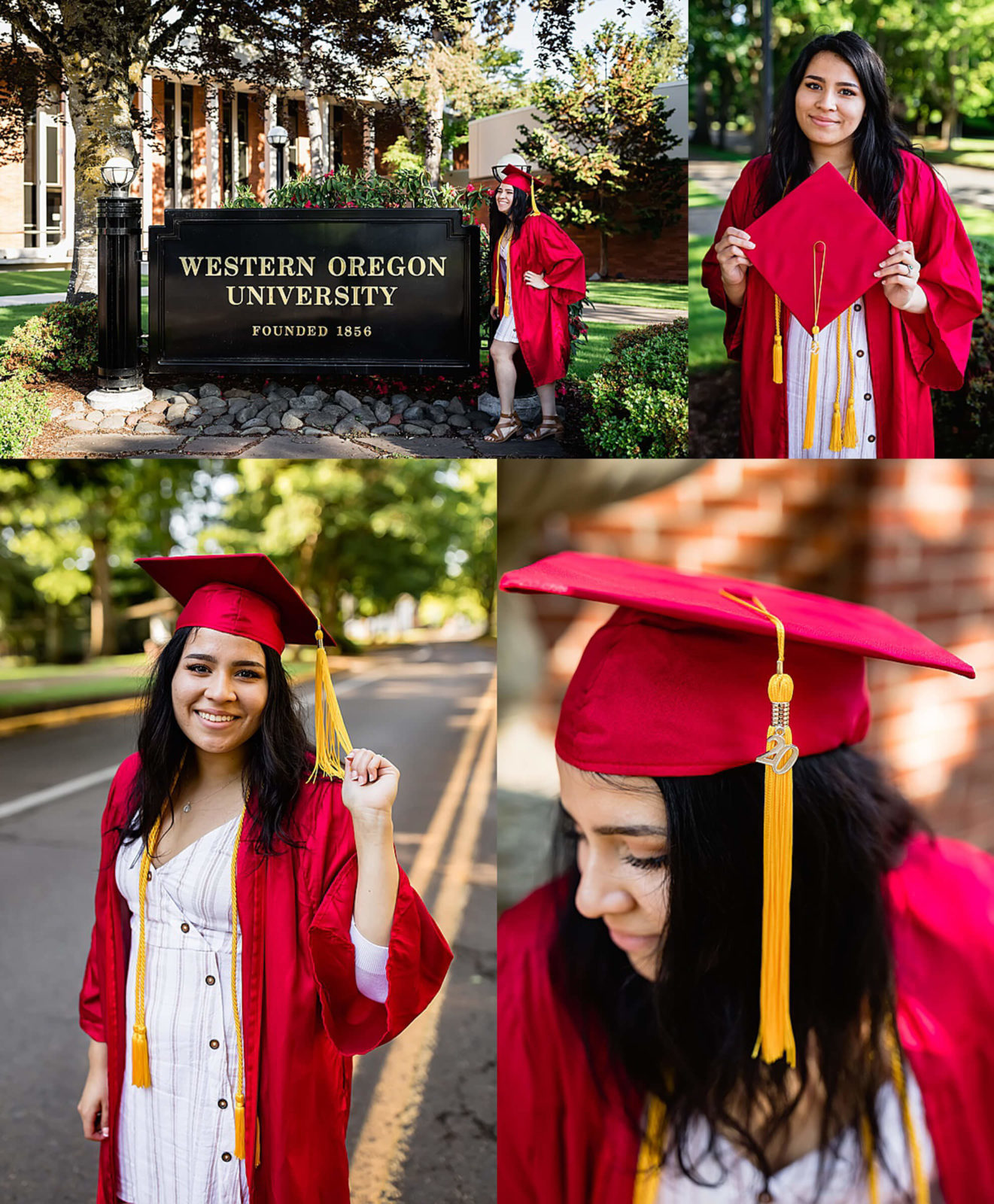 Graduation Pictures with your Best Friend | Bend Senior Portraits