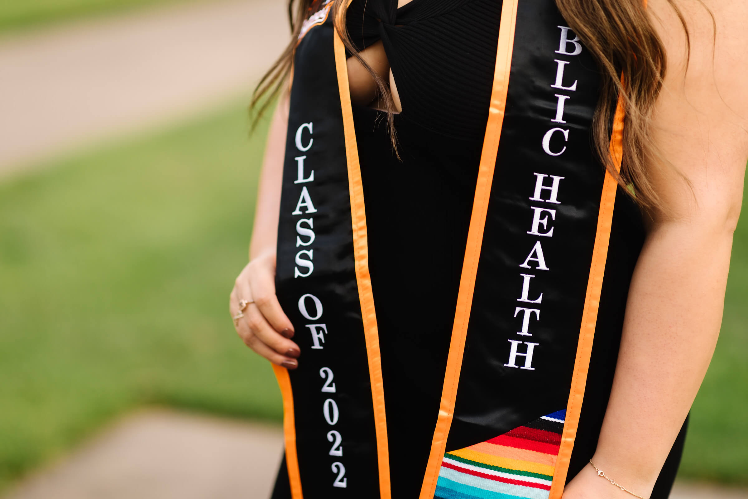 girl in Oregon State Graduation cap and gown