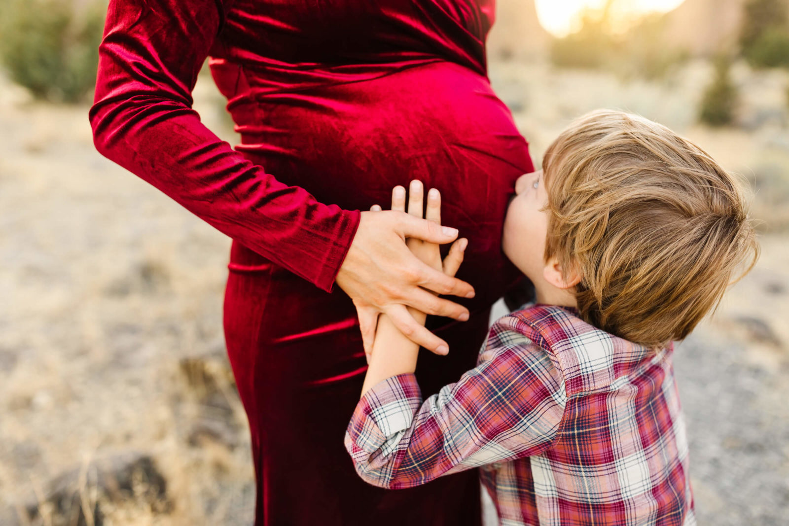A Maternity Family Photoshoot in Bend Bend Family Photographer